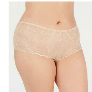INC International 2X-3X Plus Lace Boyshort NWT